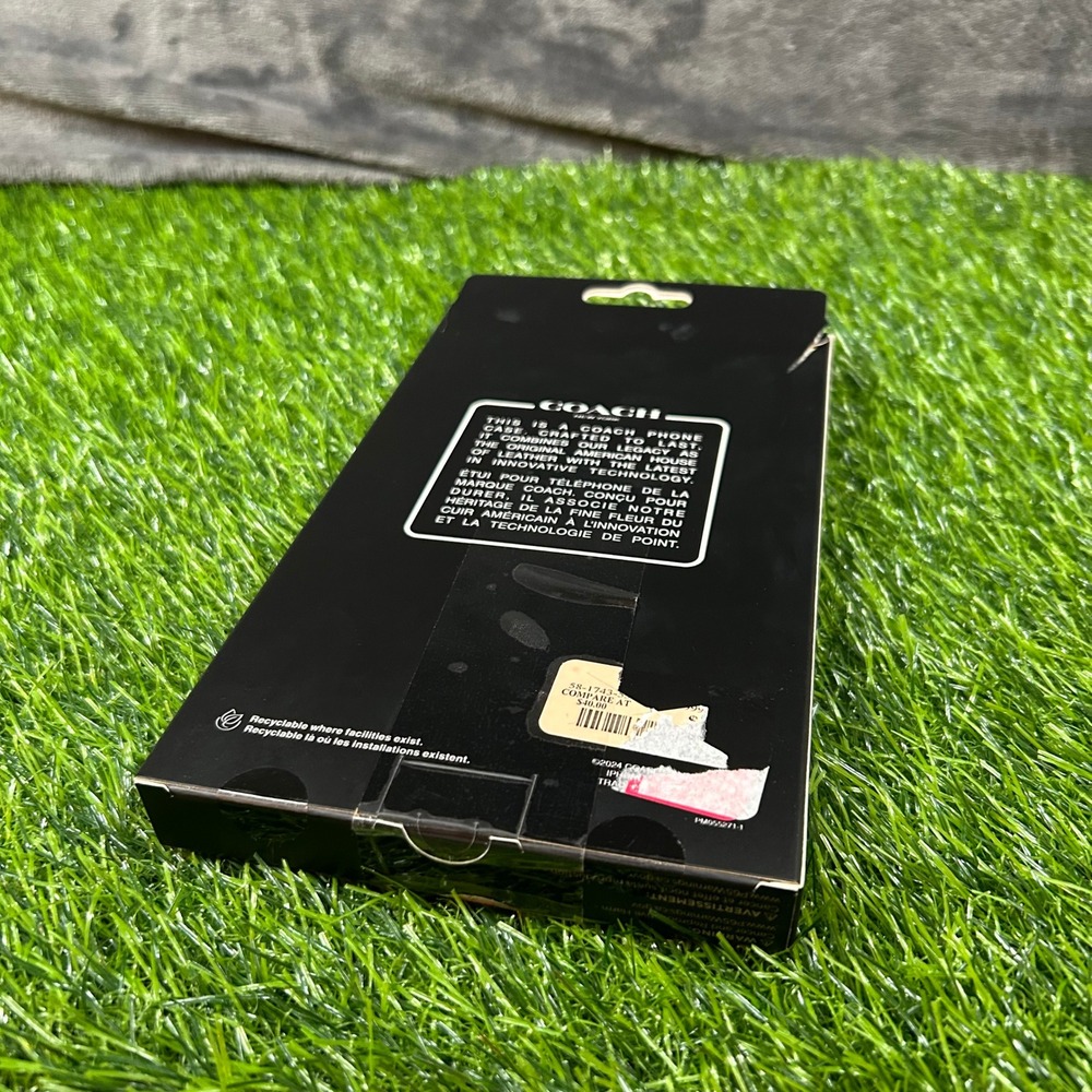 COACH iPhone 15 Pro Max Protective Case MagSafe Signature C Clear Phone Cover - Picture 5 of 7